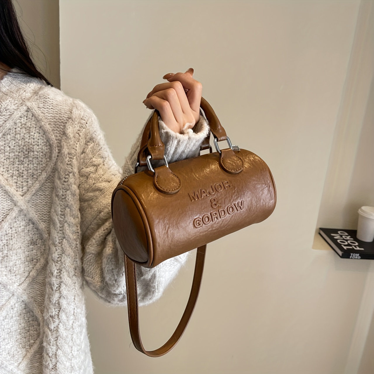 Bolso Boston De Lona Para Mujer, Bolso De Viaje De Gran Capacidad