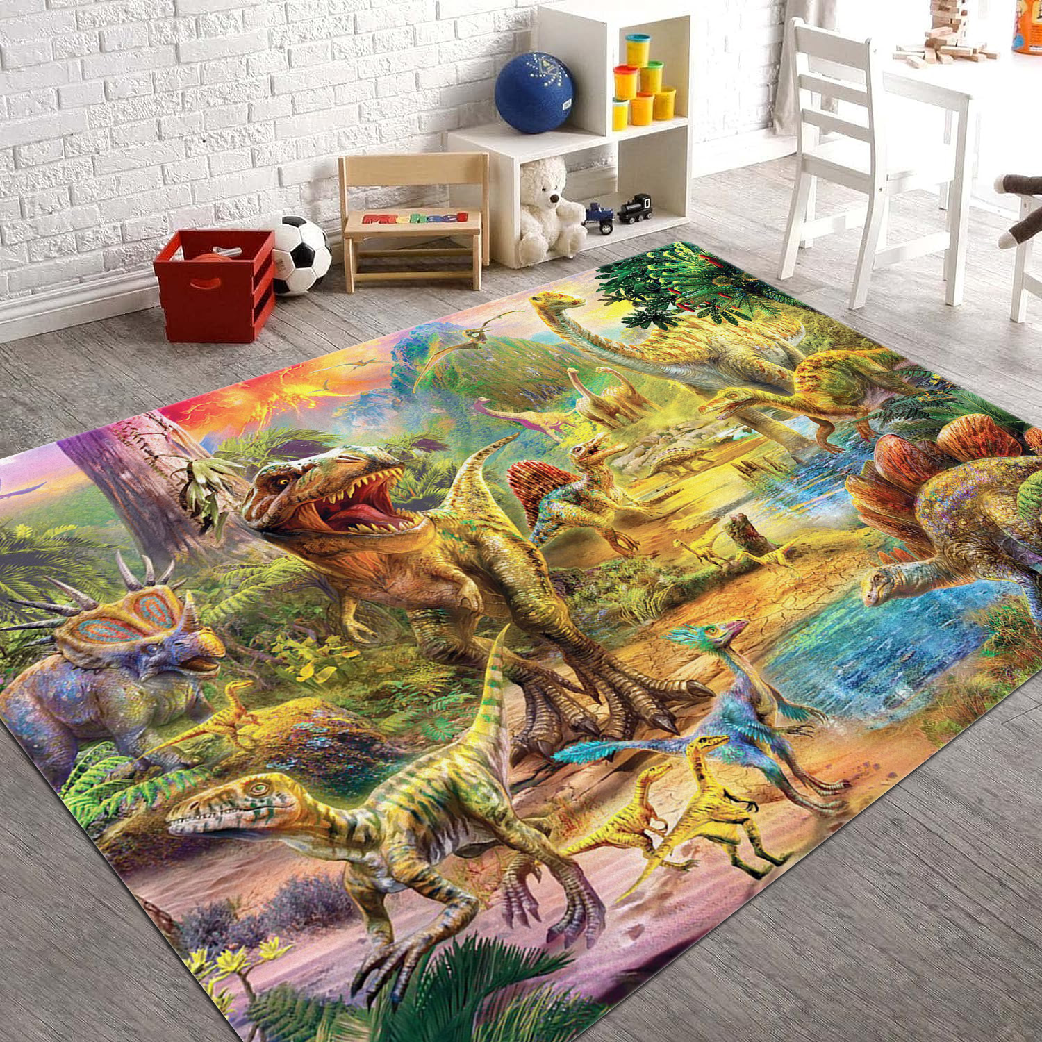 Google Offline Dinosaur Game-trex Runner Mat Rug Carpet Anti-slip Bedroom  Entrance Door Mat Trex Dinosaur T Rex Dino Chrome - Mat - AliExpress