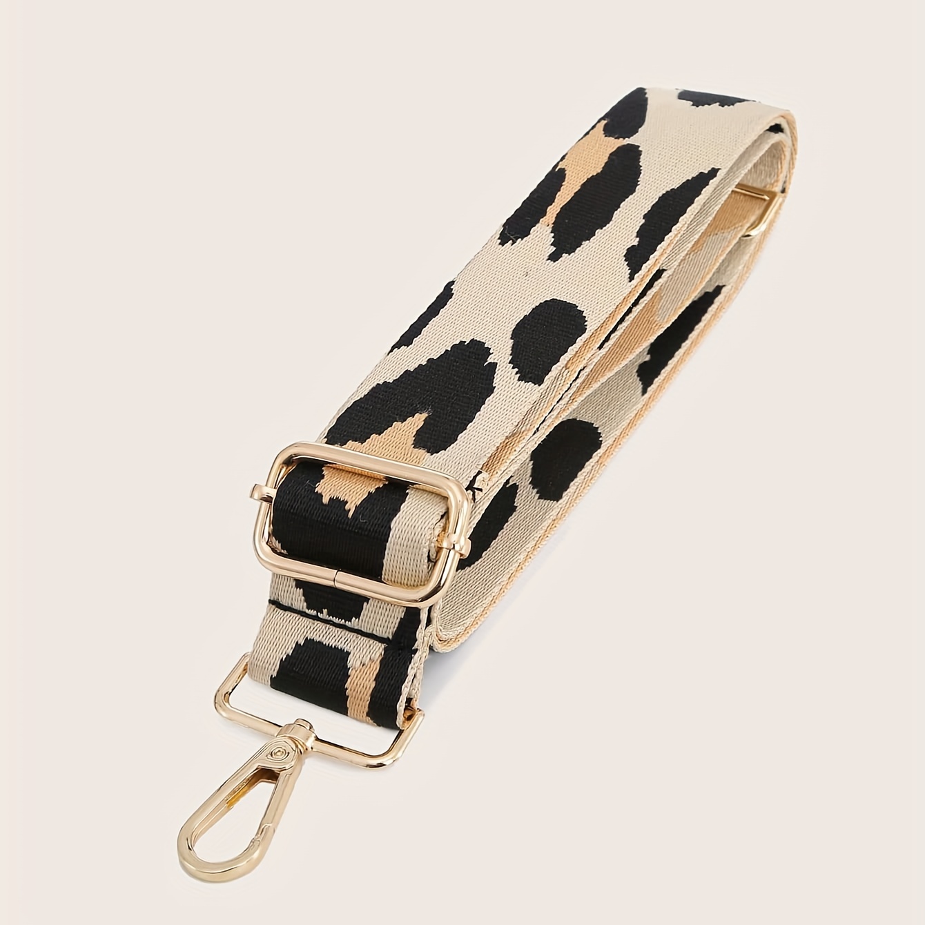 Simple Style Composition Rope Bag Chain Canvas Purse Strap - Temu
