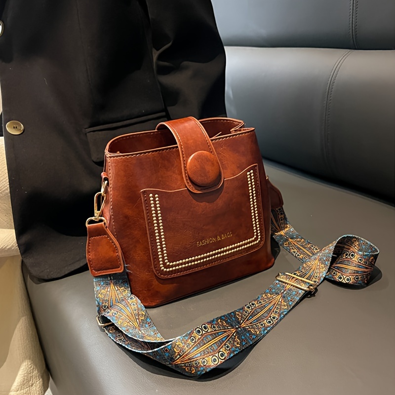 Purse Wide Strap With Metal Buckle & Adjustable Buckle, Dacron Crossbody  Shoulder Strap, Handbag Canvas Bag Crossbody Bag Accessory - Temu
