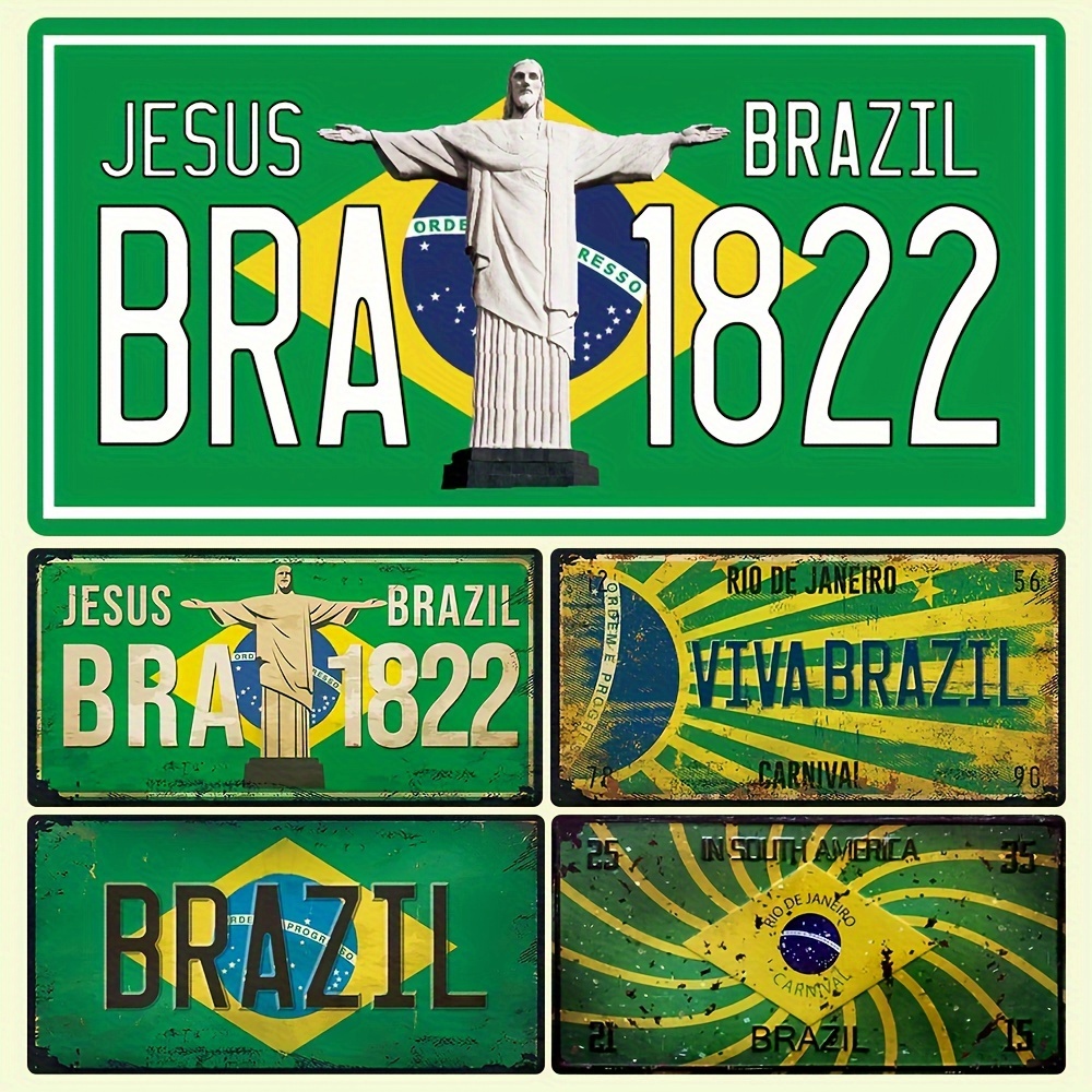  Camiseta Brasil de fútbol brasileño retro de Brasil, Amarillo,  S : Deportes y Actividades al Aire Libre