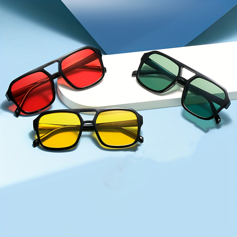 Gafas De Sol Vintage Para Hombre Y Mujer , Rectangular , Ovalada Y Cuadrada  , Marca LV Designer , UV400