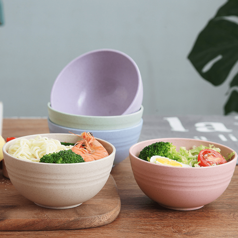 Creative Rice Bowl Set - Cute Plastic Bowls For Salad, Yogurt, Cereal, And  More - Perfect For Dinner And Breakfast At Home Or Restaurant - Kitchen  Essential - Temu