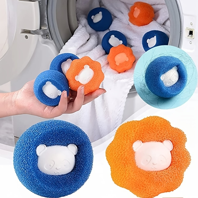 Lint Catcher for Washing Machine Lint Trap Floating Hair Fur Catcher  Laundry Reusable Hair Filter Lint Mesh Bag (Multi-color Optional)