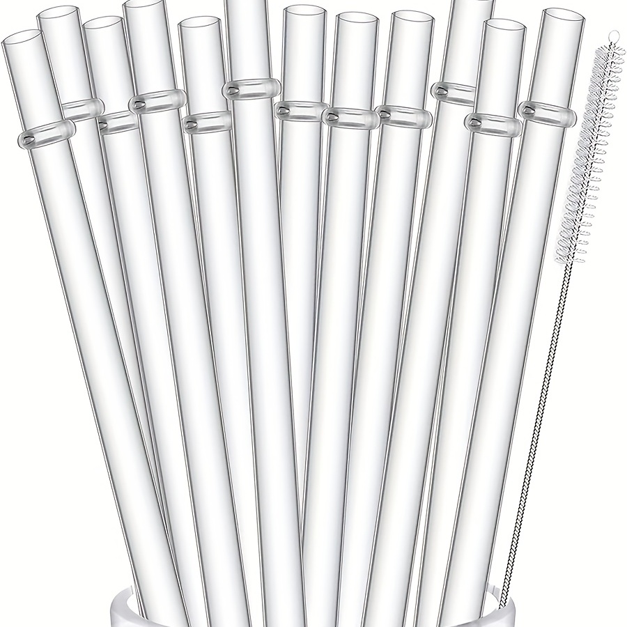 25 Pack Reusable Straw Cleaning Brushes 8.5 Long for Thin Reusable