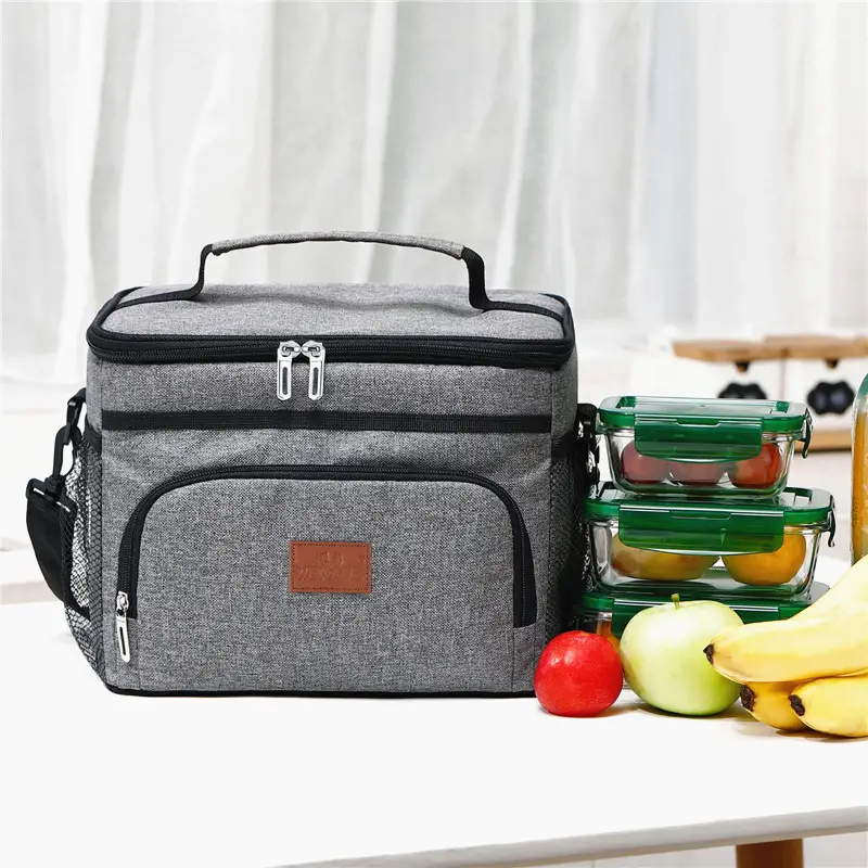 Reusable Lunch Bag, Large Insulated Lunch Box For Men Women Adult