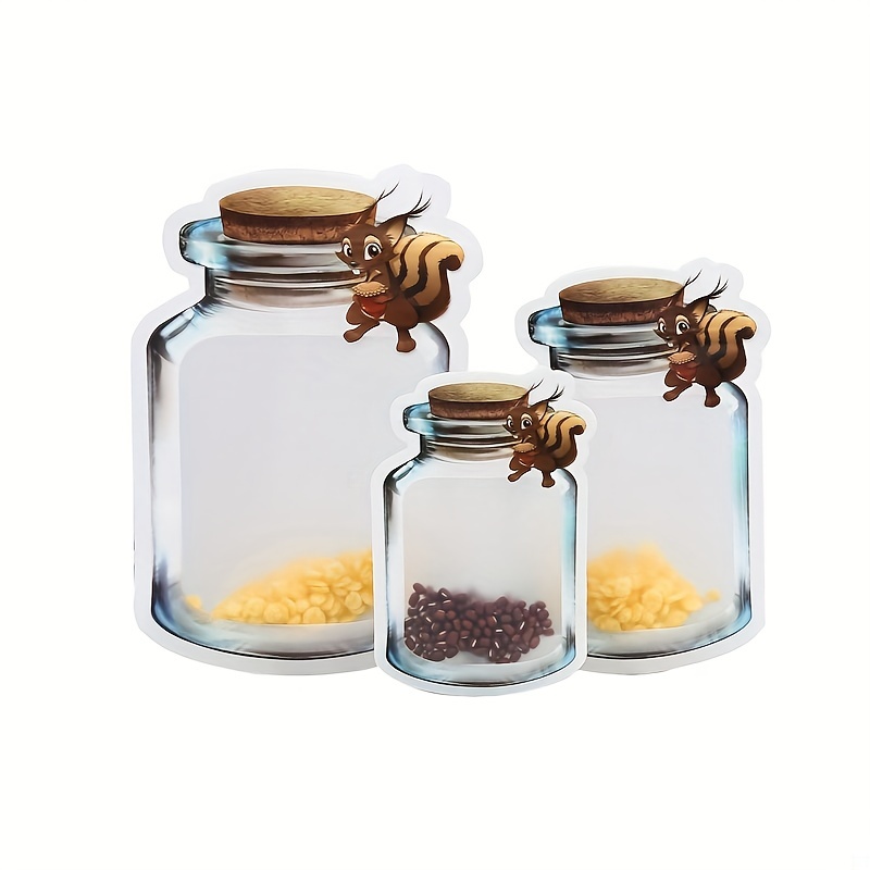 Mason Jars With Silicone Lid And Spoon Perfect For Storing - Temu