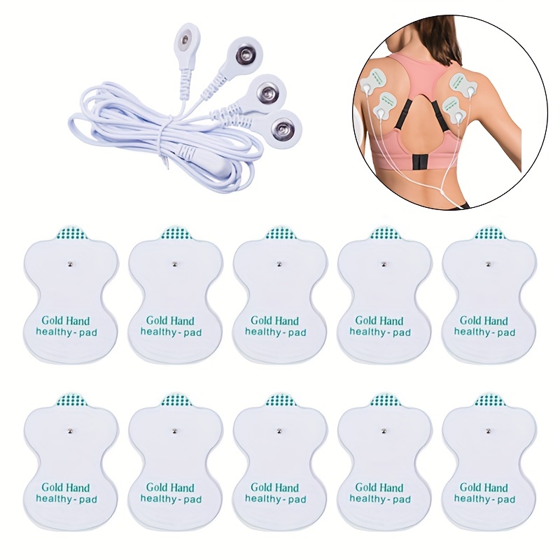 Shape Of Gourd Electrode ​pads Physiotherapy Tens Conductive - Temu