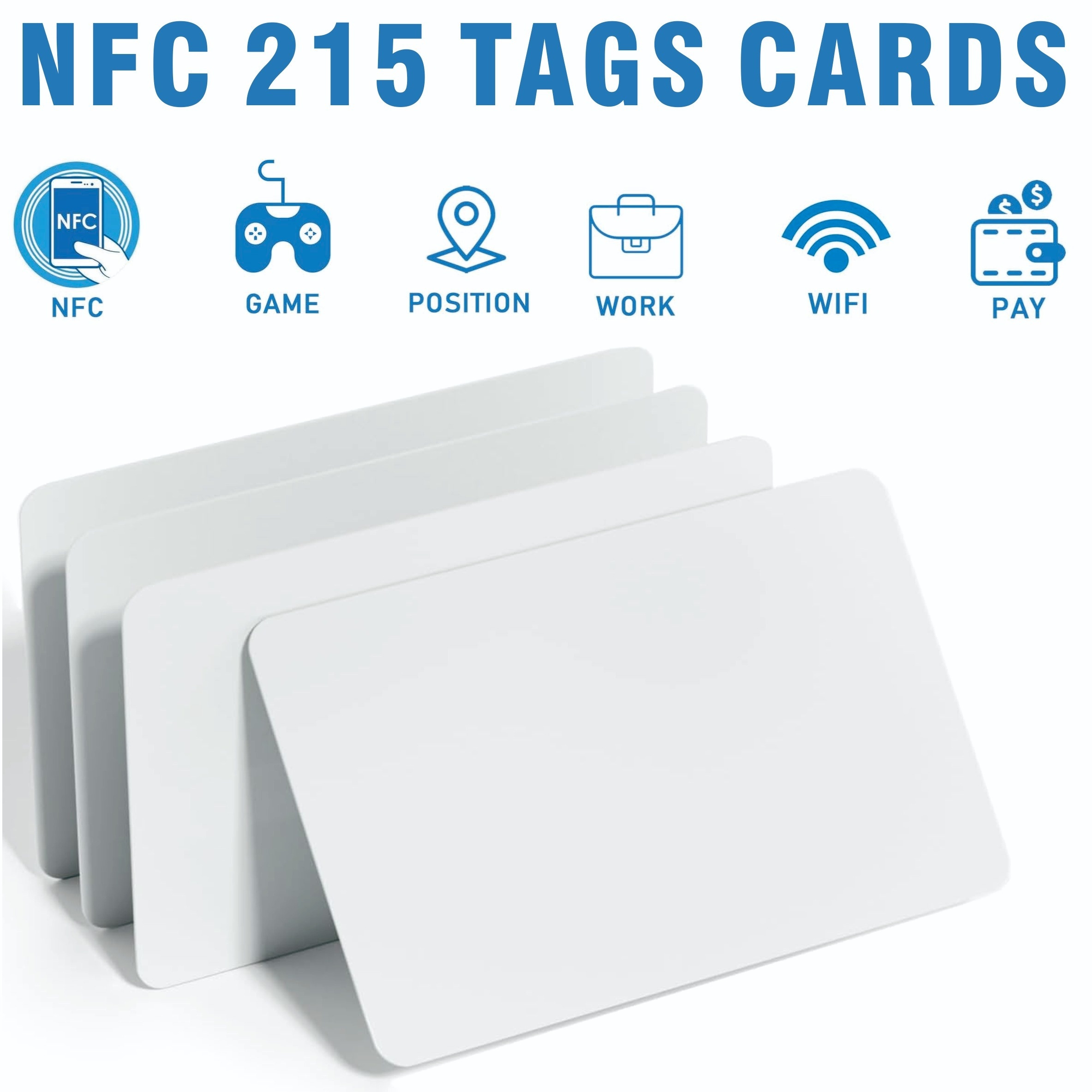 5Pcs NFC Stickers NFC213 Tag Sticker 144 Bytes Blank Round NFC Tags Red