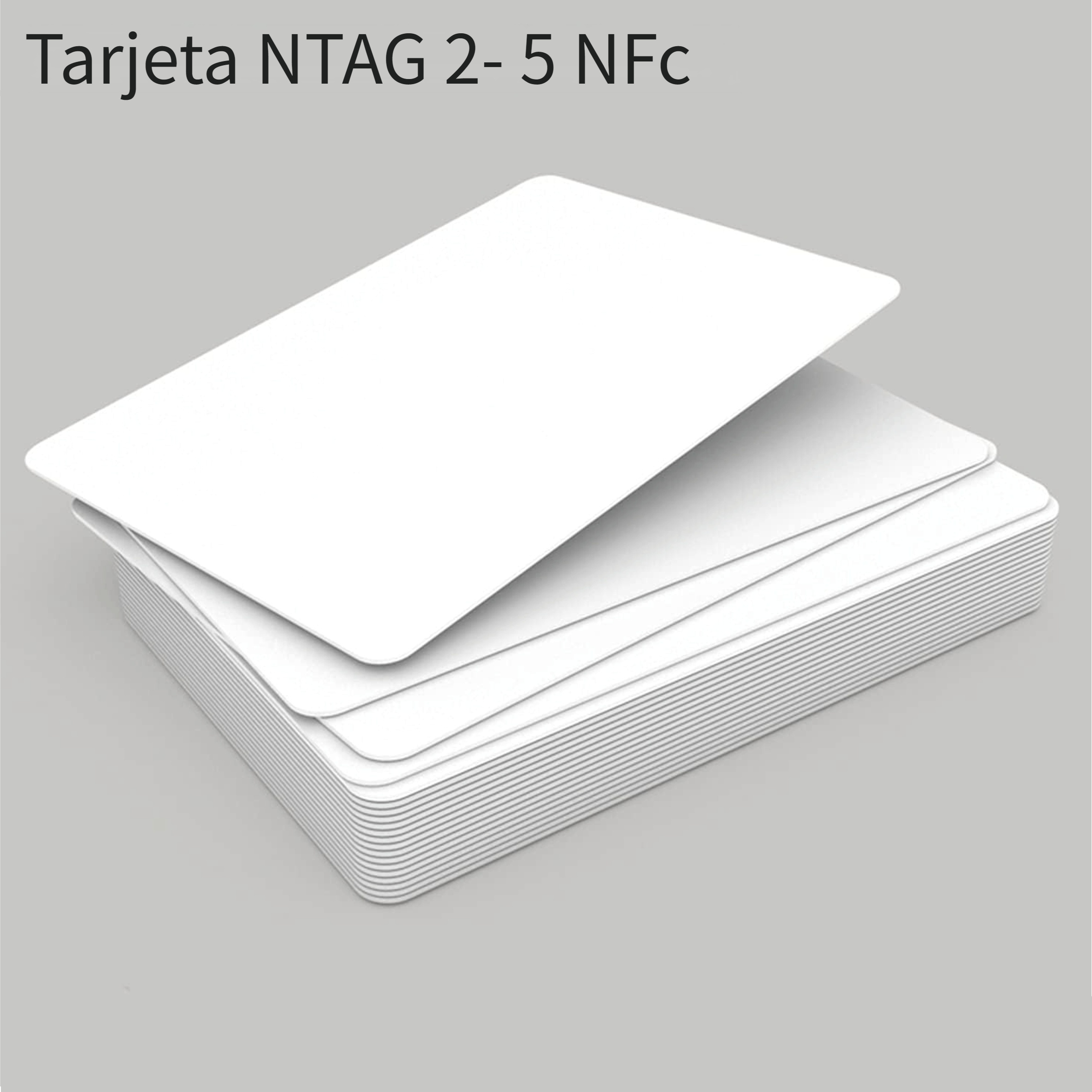 Tarjeta NFC 13.56Mhz NTag215 iOS compatible