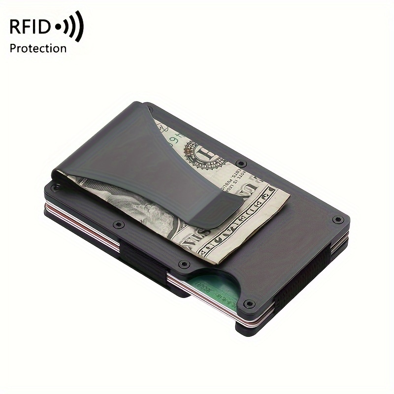 ZEEKER Metal Card Holder RFID Multifunctional EDC Wallet Large