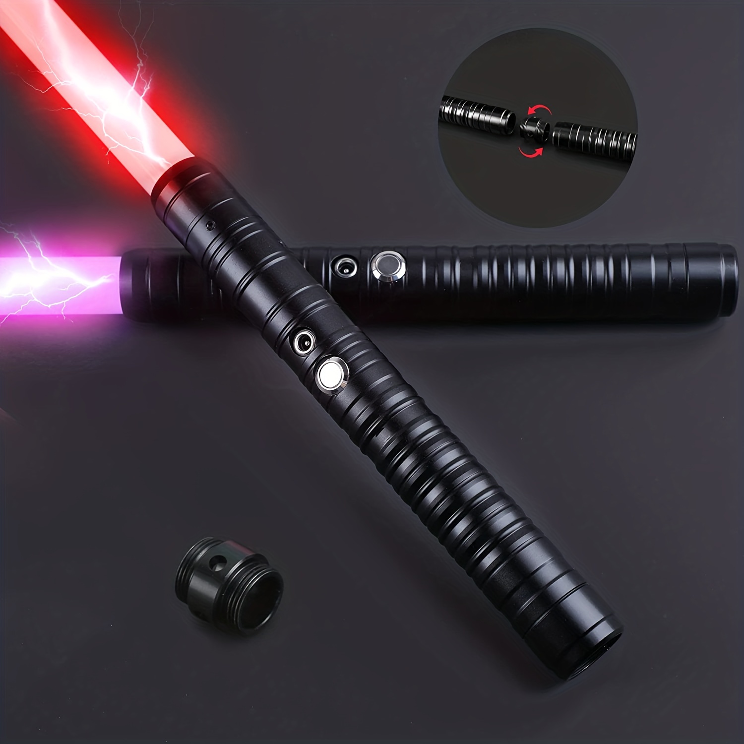 Espadas Láser 12 RGB Colores Con Sonidos Y Efecto Modelo III - Star Wars >  Espadas y mas