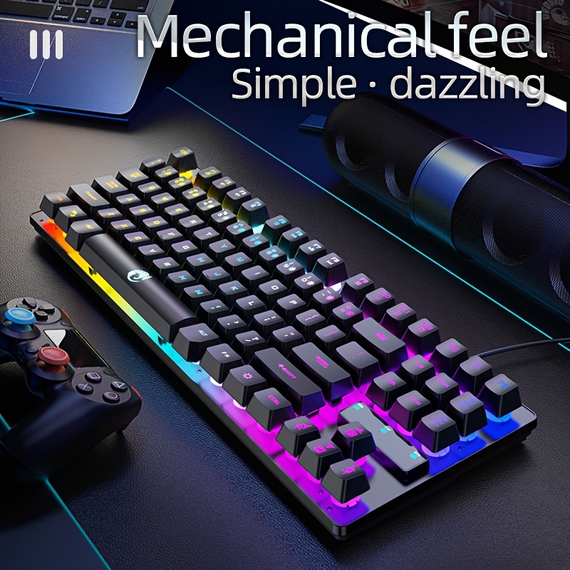 Gaming Keyboard One handed Tastiera Gioco Portatile A Mano - Temu