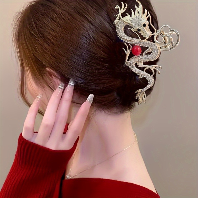 2pcs Braided Hair Ribbon Bow Hairpin Streamer Ponytail Cute Headdress Fashion Tie Hair Headdress Hair Accessories, Christmas Gifts,Temu