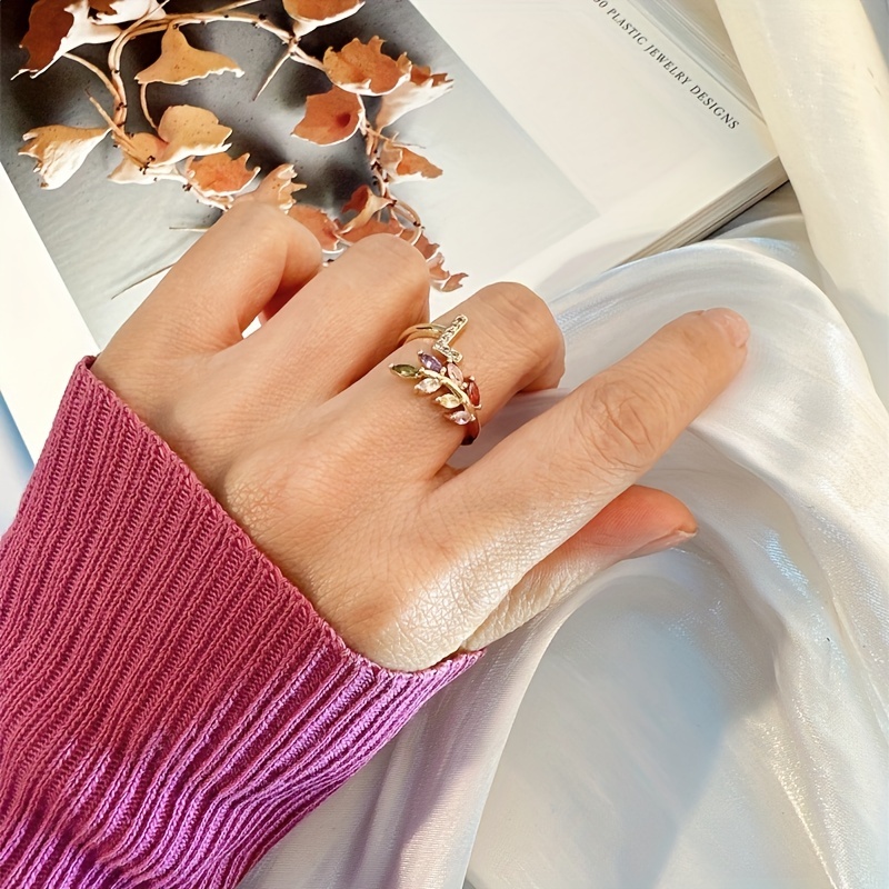 Simple Stylish Rings Joint Ring Index Finger Decoration - Temu
