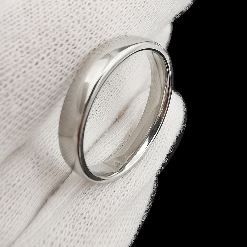 Platinum Ring Rings - Temu Canada