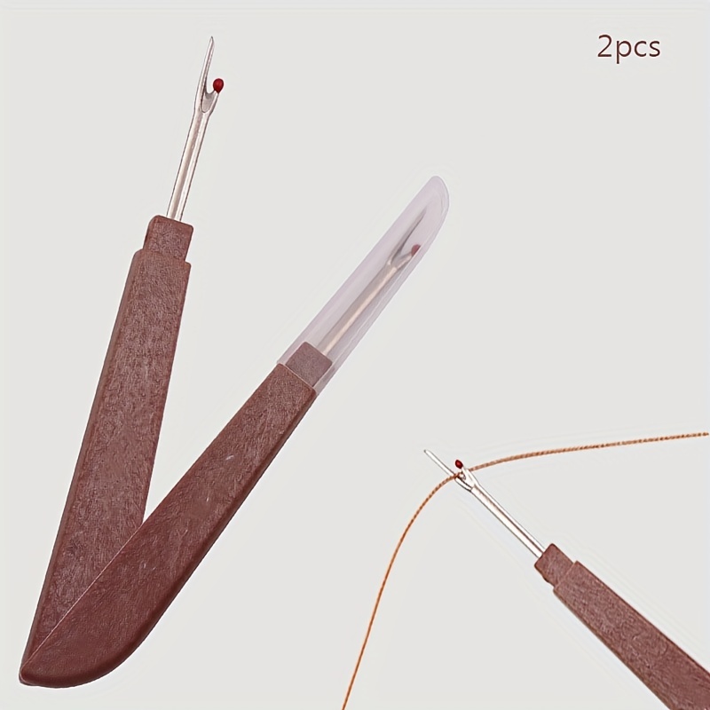 2pcs Thread Cutter, Embroidery Removal Tool Small Seam Ripper Tag Remover  For Clothes Thread Removing Cutting