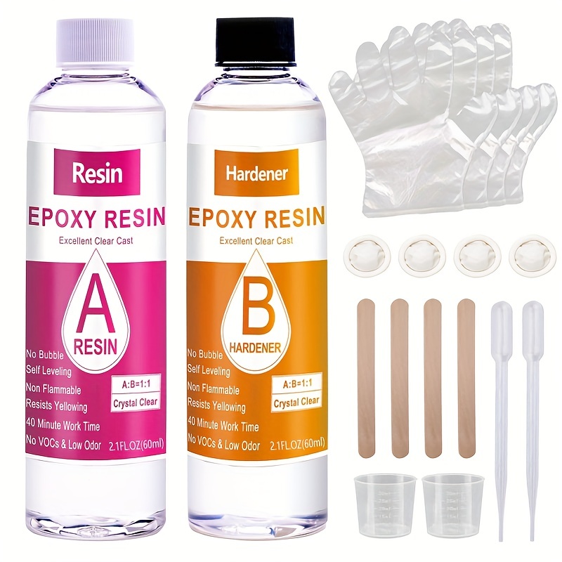 Epoxy Resin Liquid Kit Gallon - Temu