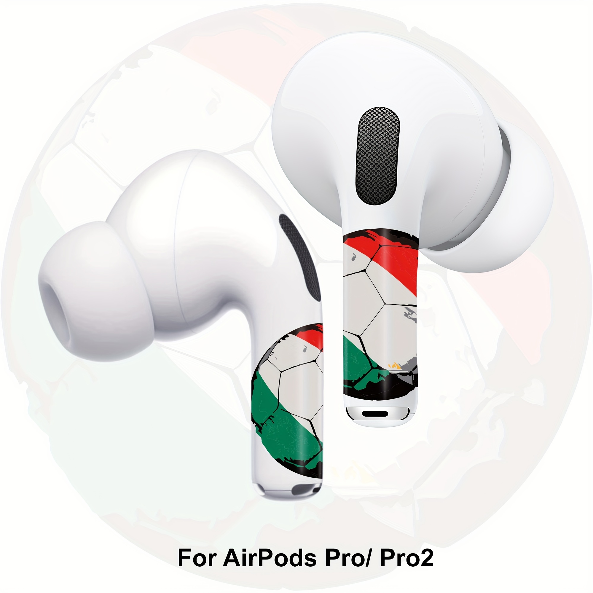 Lychee Pattern Earphone Cover For Airpods Pro 3 2 1 Pro2 Case Silicone TPU  Coque For