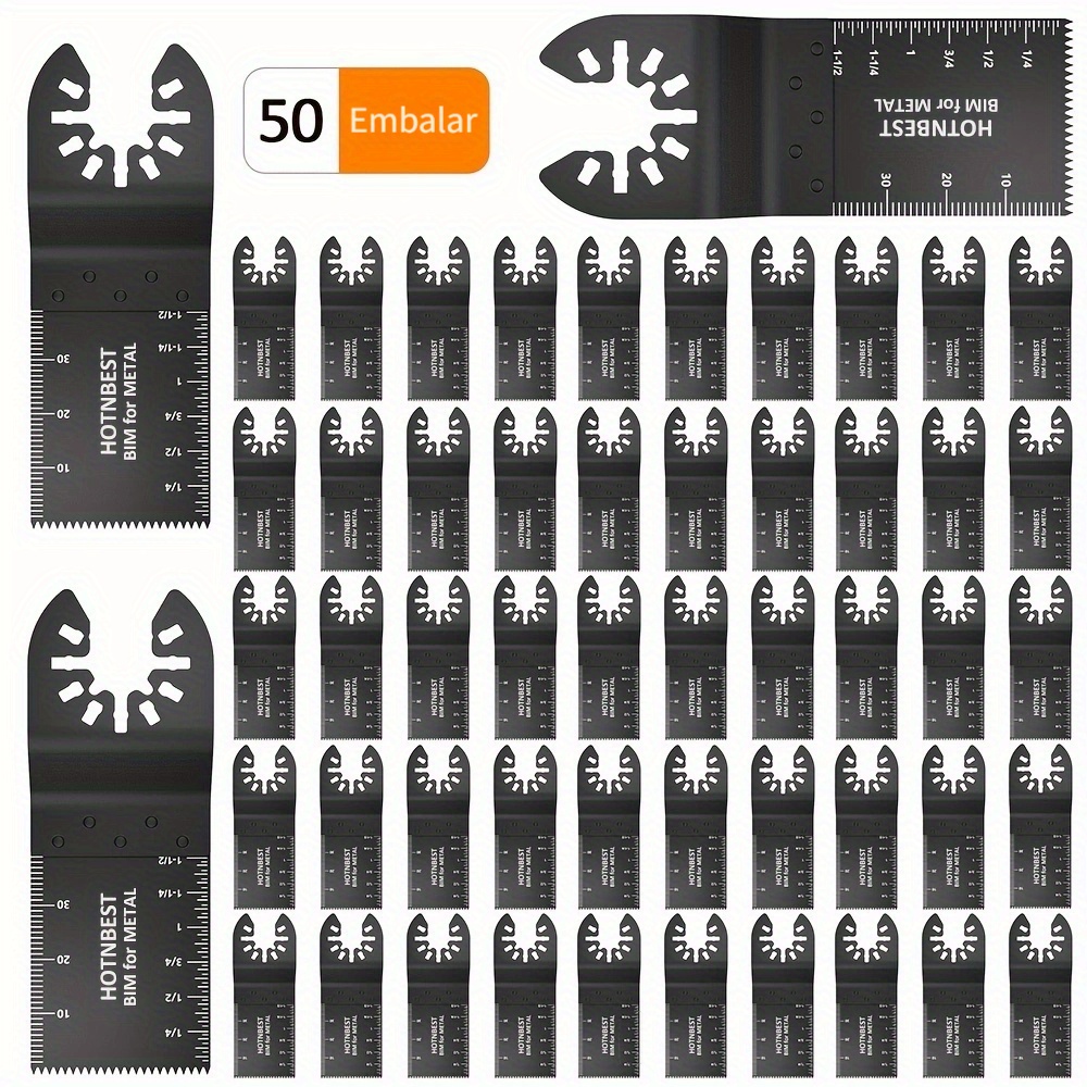 JORGENSEN Paquete de 5 cuchillas de sierra oscilantes y herramienta  oscilante JORGENSEN ángulo de oscilación de 5, sierra oscilante de 4  amperios, 7 – Yaxa Costa Rica