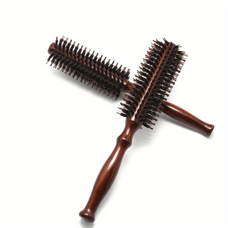 Peine de madera de sándalo natural para cabello rizado, peine de madera  liso, sin enganches, sin estático, sin enredos (peine de dientes finos)