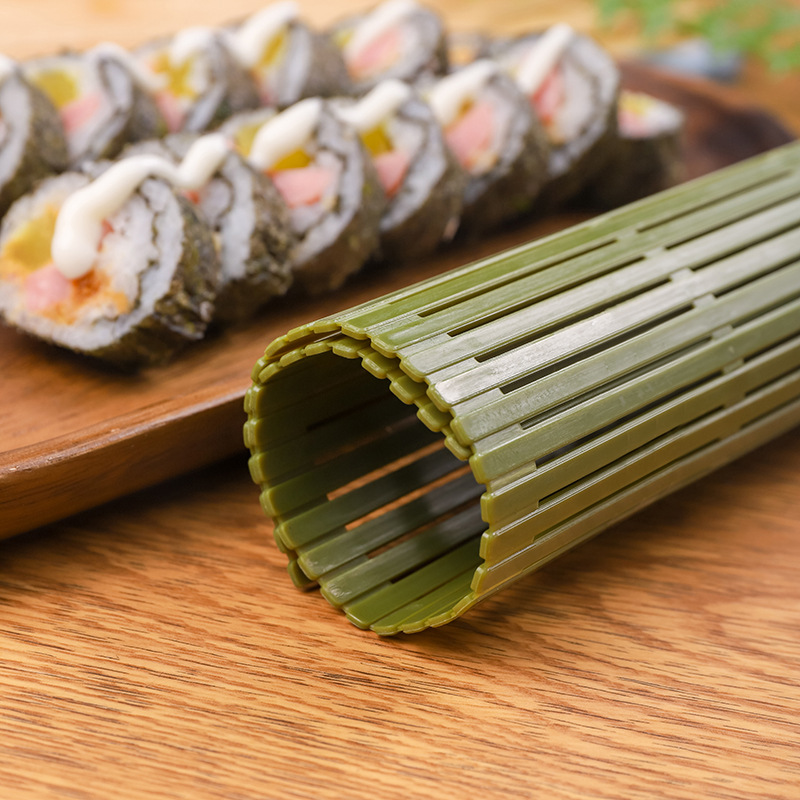 Portable Sushi Roller Hand Maker Seaweed Nori DIY Sushi Curtain Mold Tool  Kitchen Supplies