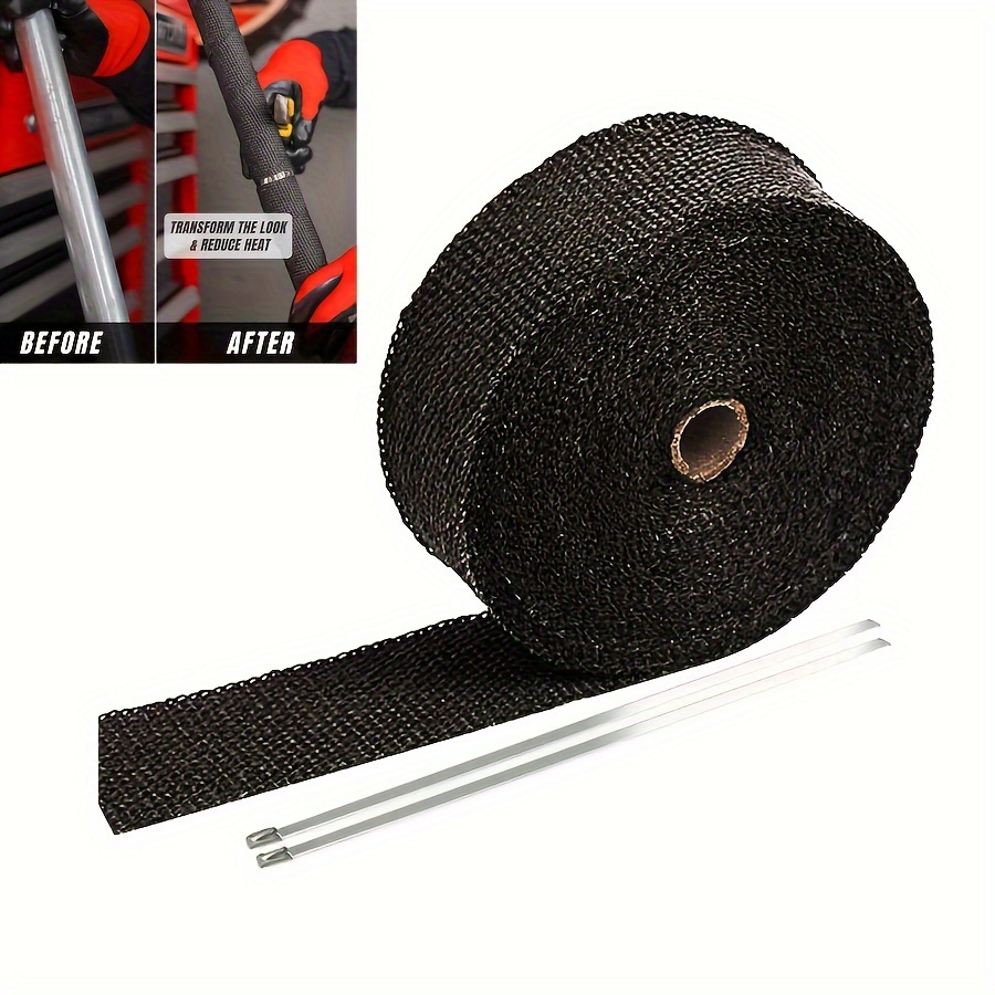 3M cinta adhesiva de tela de fibra de carbono negra, detalle de vinilo,  rollo de 20 pies