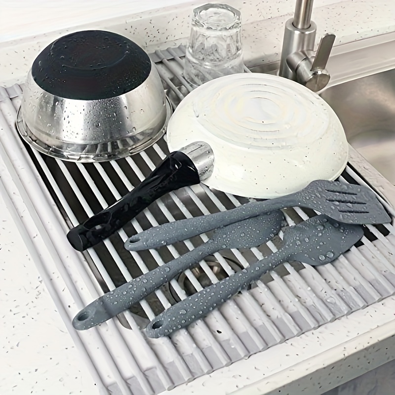 SHCKE 201 Stainless Steel Over Sink Dish Drying Rack Save More