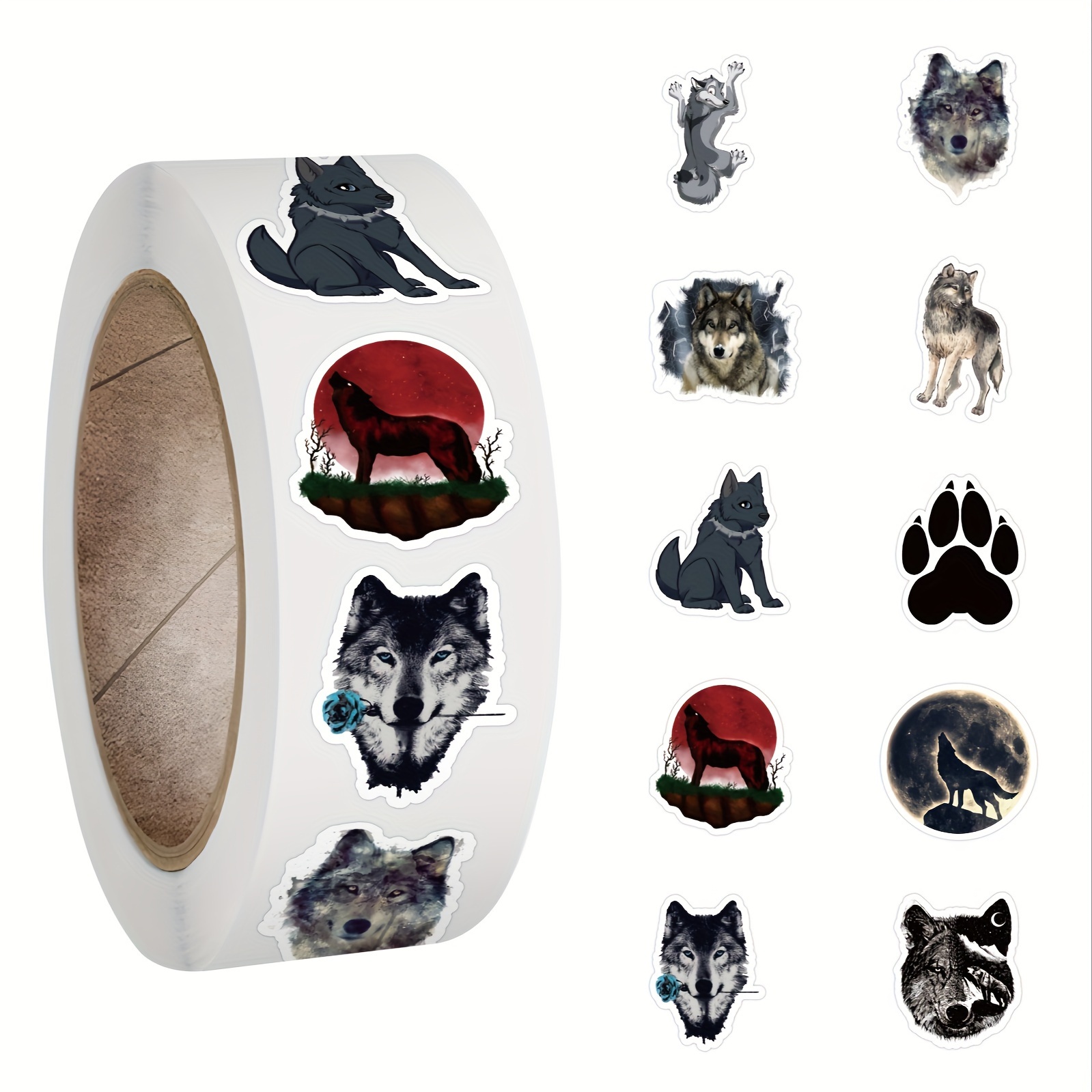 Wolf Stickers - Temu Philippines