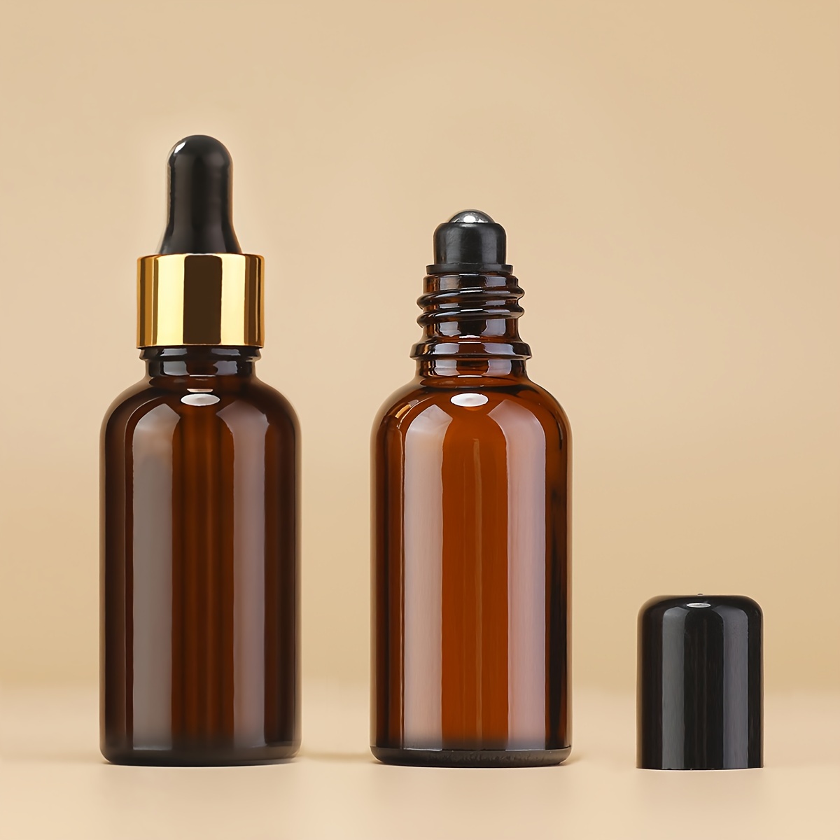 Leak proof Glass Bottles With Essential Oil Dropper And - Temu