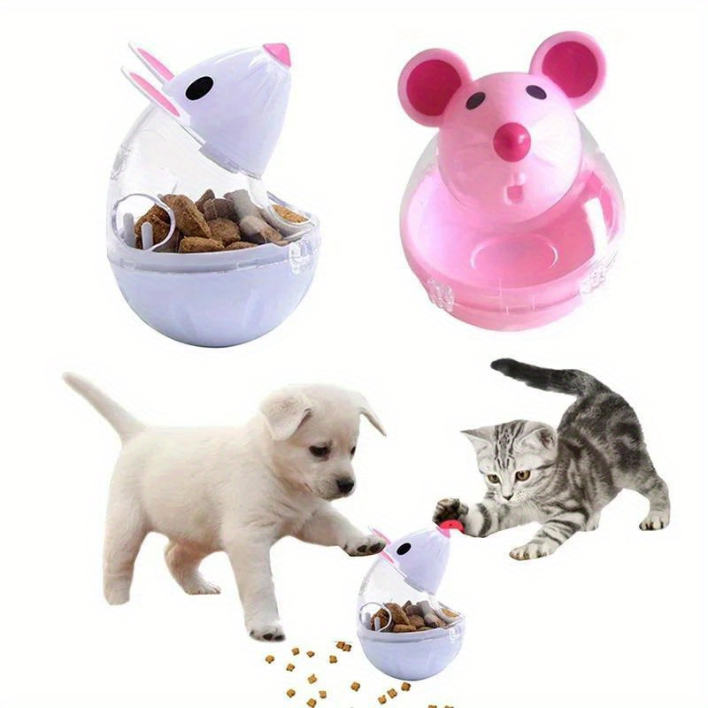 Pet Toy, Rotation Cat Puzzle Toy Food Leakage Pet Cat Leaking Toy  Interactive Cat Toys Pet Toy, Ferris Wheel Food Dispensing Pet Slow Feeder  Toy with