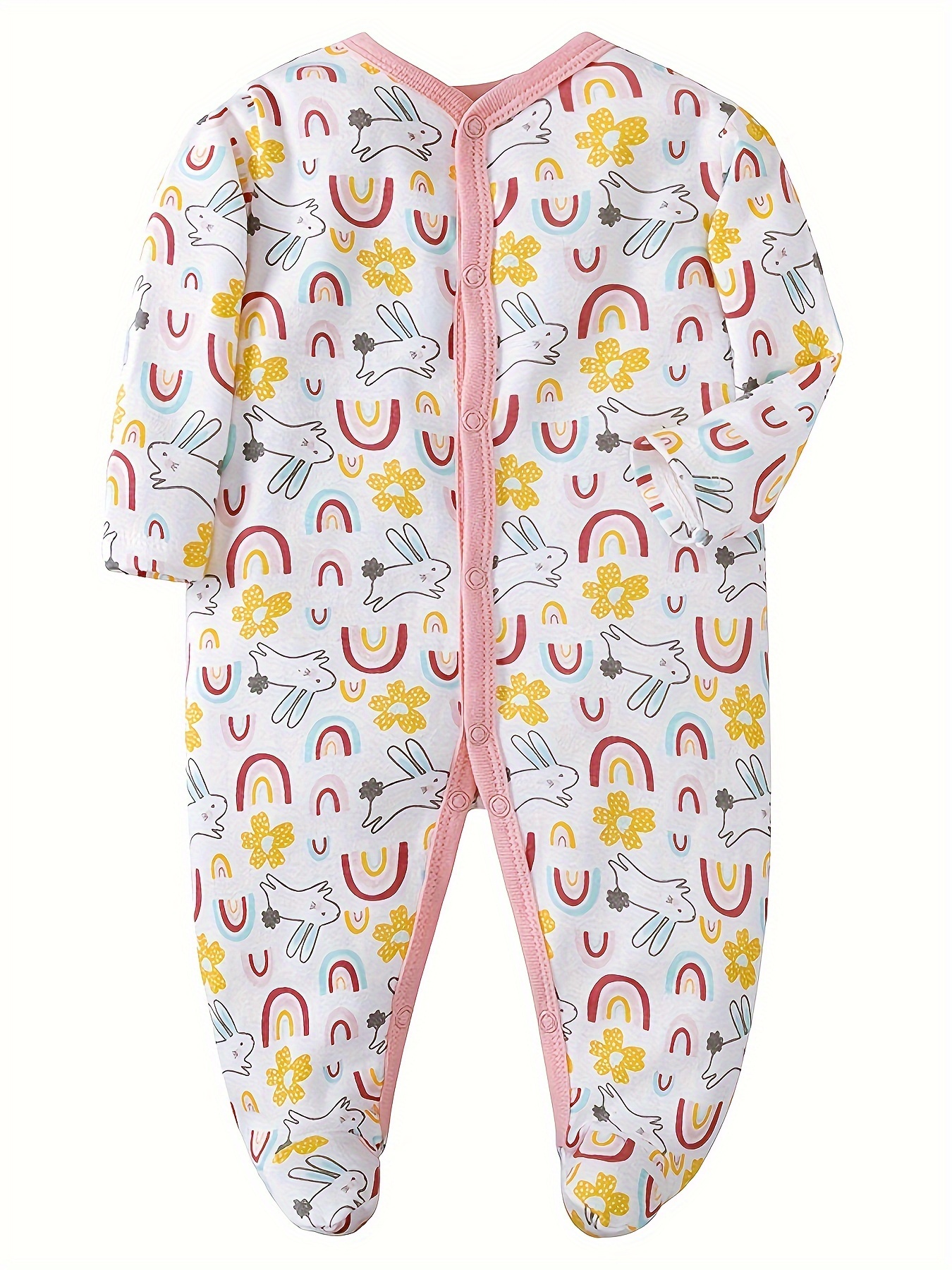Pijamas sólidos de algodón para bebé, conjunto de ropa de dormir