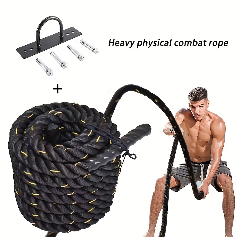 3meters 25mm Fitness Jumping Rope Heavy Duty Physical Training Ropes Boxing  Combat Fitness Muscle Training Strap Skipping Ropes - AliExpress