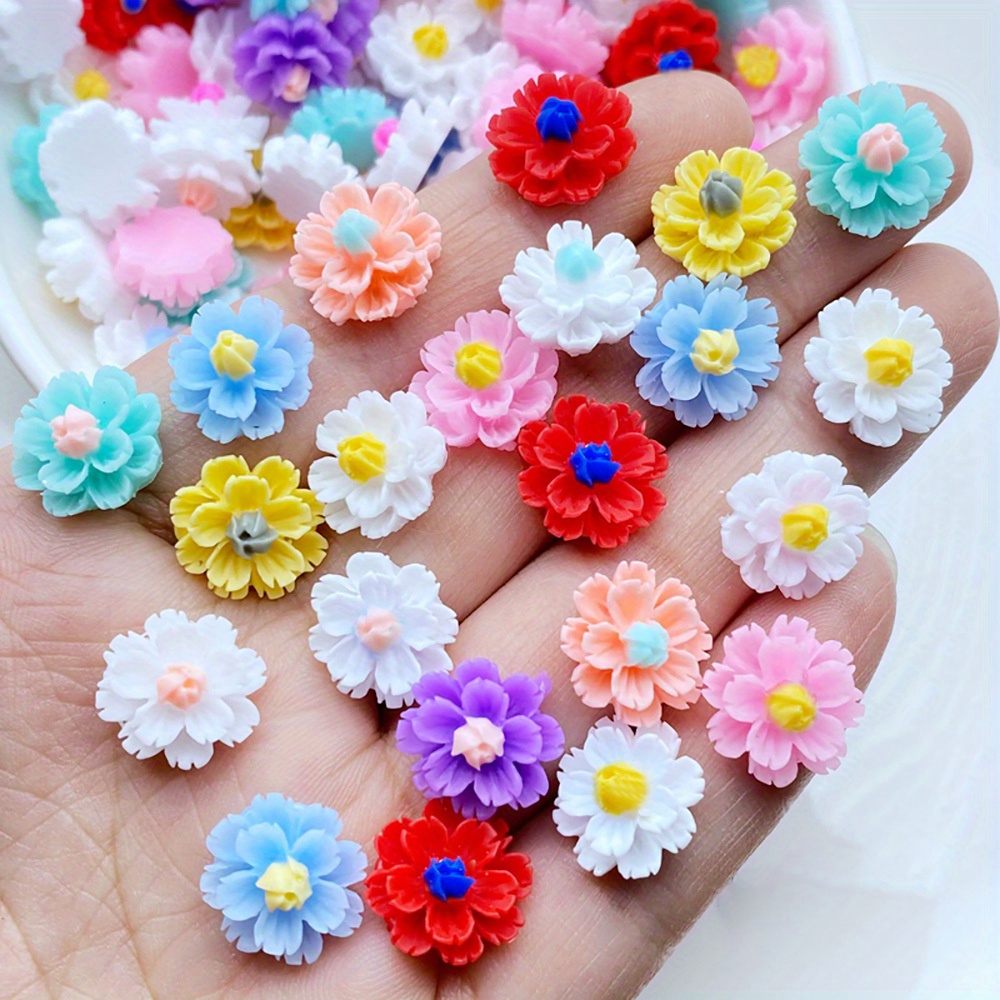 Multi colored Resin Flower Luminous Flower Decoration Crafts - Temu