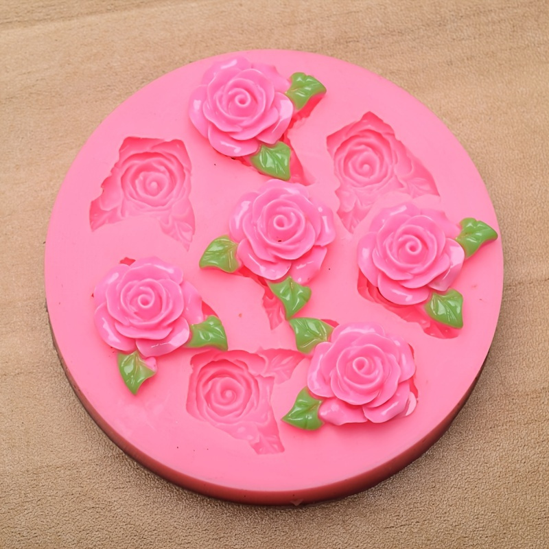 15 Small Flower Chocolate Silicone Molds 4 Kinds - Temu