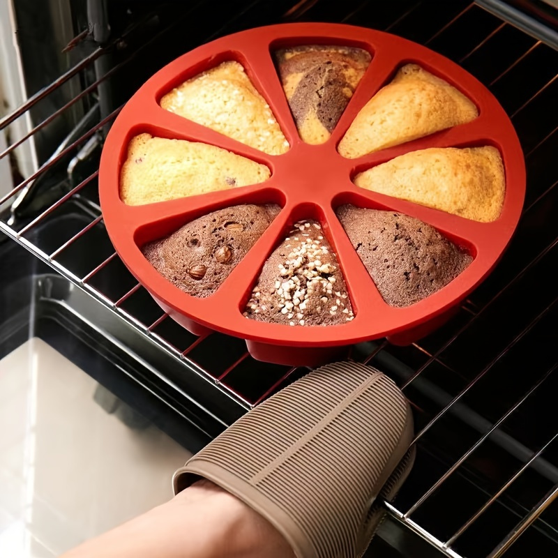 12 Cavity Square Silicone Mold Non-stick Perfect for Cakes Cupcake  Cornbread Muffin Baking Handmade Soap Making Mould BPA Free