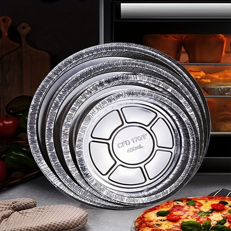 Aluminum Pie Pans Round Foil Baking Tins For Deliciouspies, A Crispy  Piecrust, Or Delectabletart,quiche, Flan Or - Temu