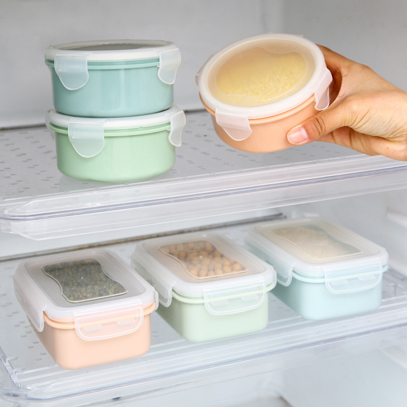 1pc Mini Thickened Sealed Baby Food Storage Container, Home Storage Box,  Jam Divider Box