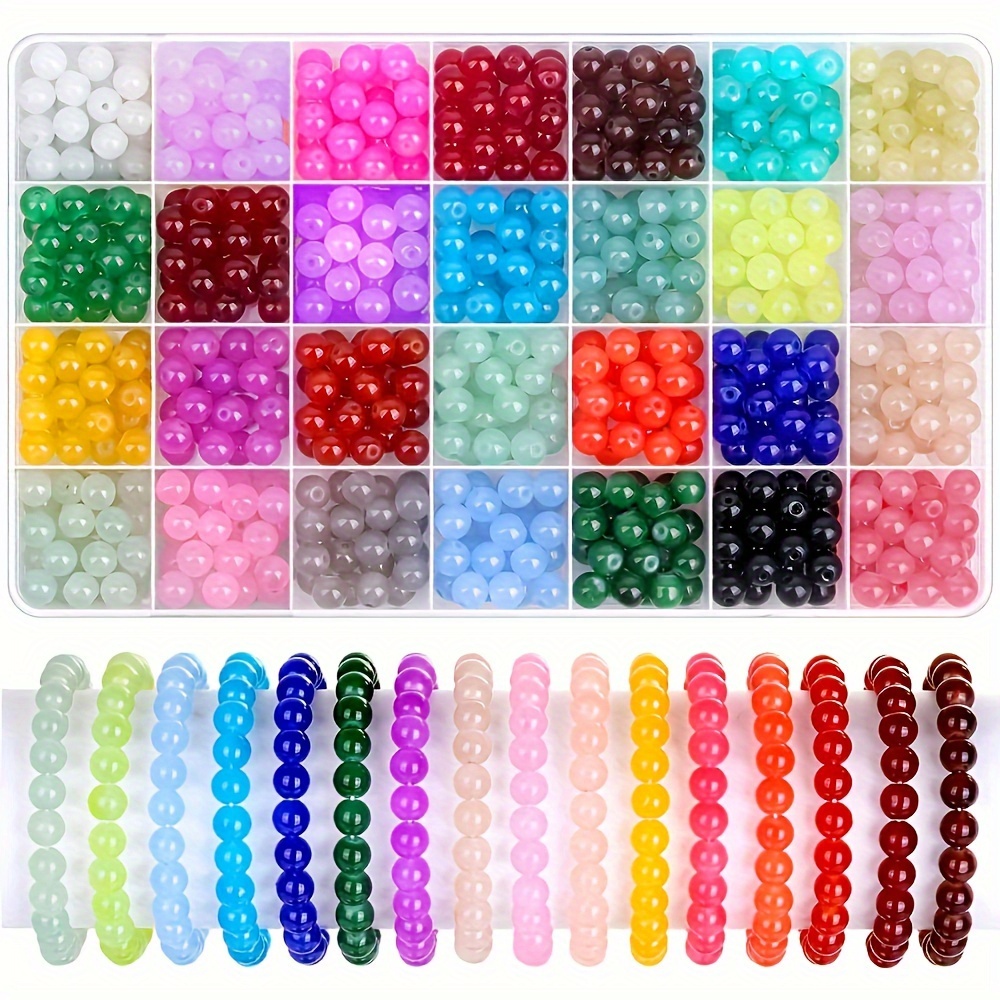 Bracelet Kit Glass Beads 