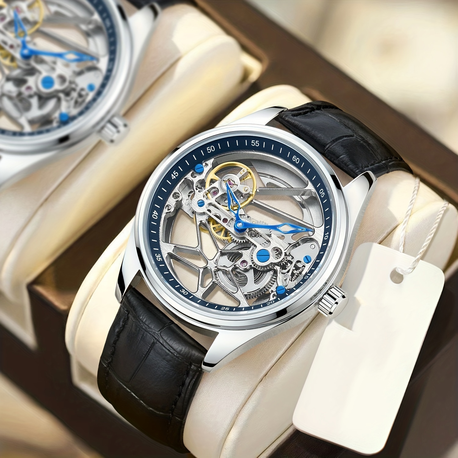 Automatic tourbillon clearance