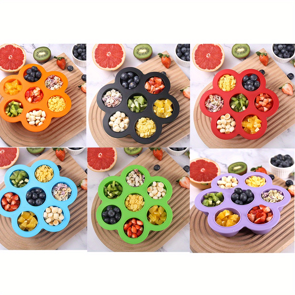 Silicone Muffin Pan Set, Cupcake Tray Baking Mold, Non-stick Silicone Donut  Baking Molds For Making Muffin Cakes, Cupcake, Chocolate, Bread,tart And  Desserts, Air Fryer Accessories - Temu