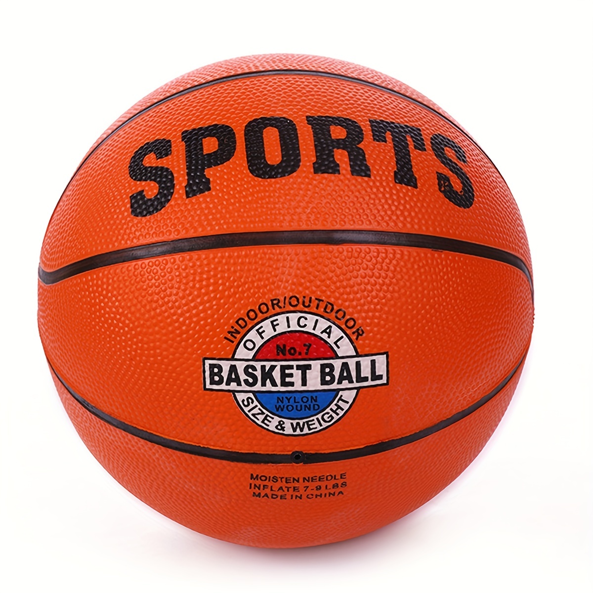 Balón de baloncesto talla 5, 6, 7, piel sintética suave, resistente al  desgaste, buen agarre, regalo de cumpleaños. Adecuado para uso en  interiores y