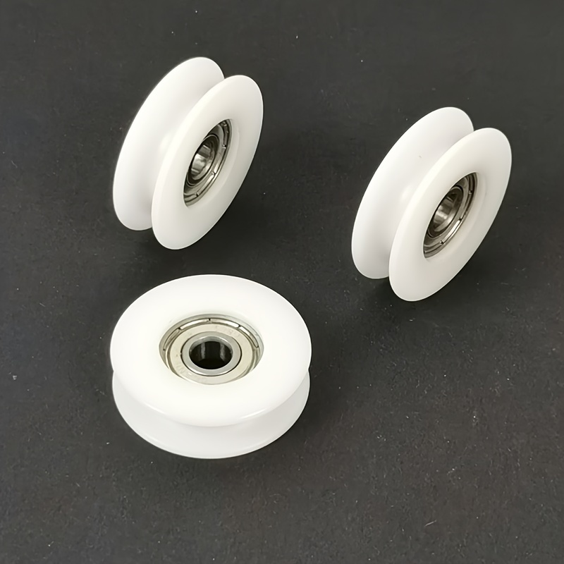 Mini ruedas giratorias con ruedas adhesivas de 0.5 pulgadas, ruedas  giratorias autoadhesivas de metal de goma de perfil bajo para  electrodomésticos