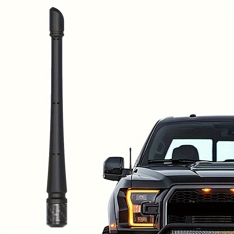 New Universal Car Modification Antenna Radio Carbon Fiber Antenna Auto  Accessories Exterior for Chevy Silverado Ram F150 F250