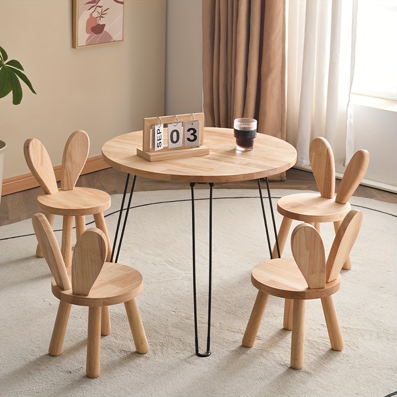  Mesa plegable para computadora de escritorio, mesa baja para  comedor, mesa de tatami de madera, mesa larga para estudio, mesa de café,  mesita de noche, mesa de balcón (color beige, tamaño