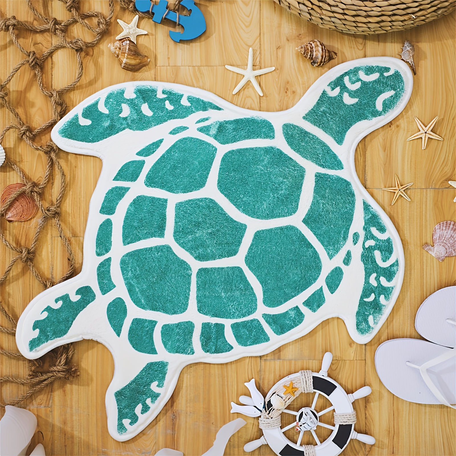 Tapis de bain & Rangement pour jouets 2 en 1 Tortue - Tutete