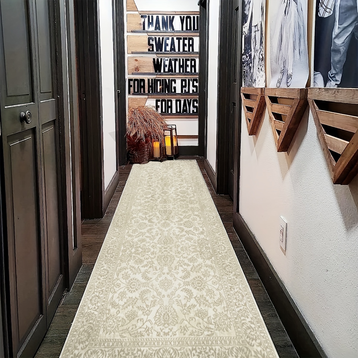 Alfombrilla para silla de oficina y escritorio, alfombra protectora de  Madera Suave, duradera y antideslizante, decoración para el hogar -  AliExpress