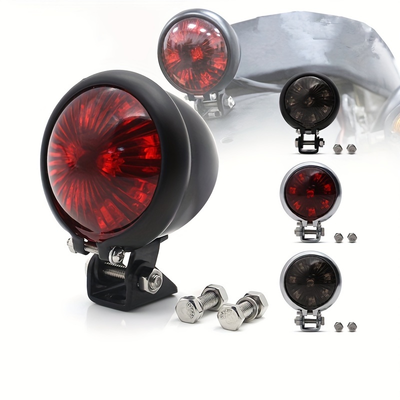 LED Motorcycle Tail Light Rear Brake Stop Running Lamp For Harley Bobber  Chopper