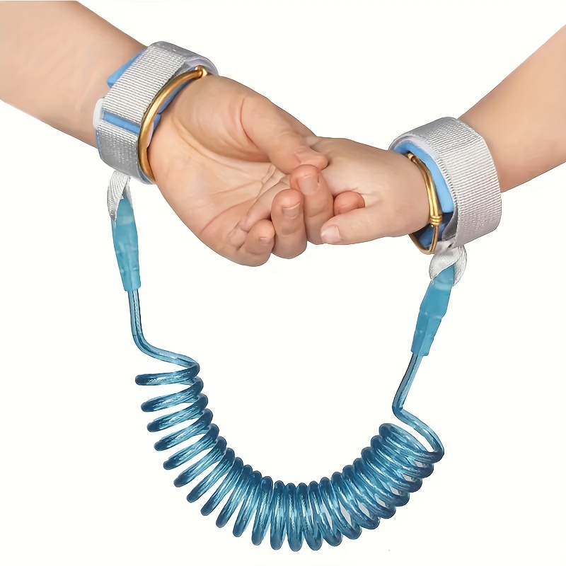 Paquete de 2 pulseras Blisstime anti pérdida de muñeca enlace de seguridad  para niños pequeños, bebés y niños.