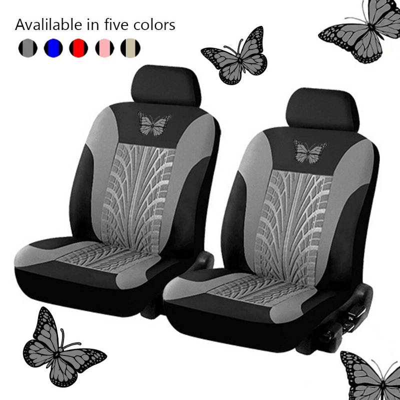 Best Butterfly Car Seat Covers, Butterfly Lover Front Car Cover Gift, Custom  Car Seats, Pair of Covers, Colorful Car Seat Print Set 